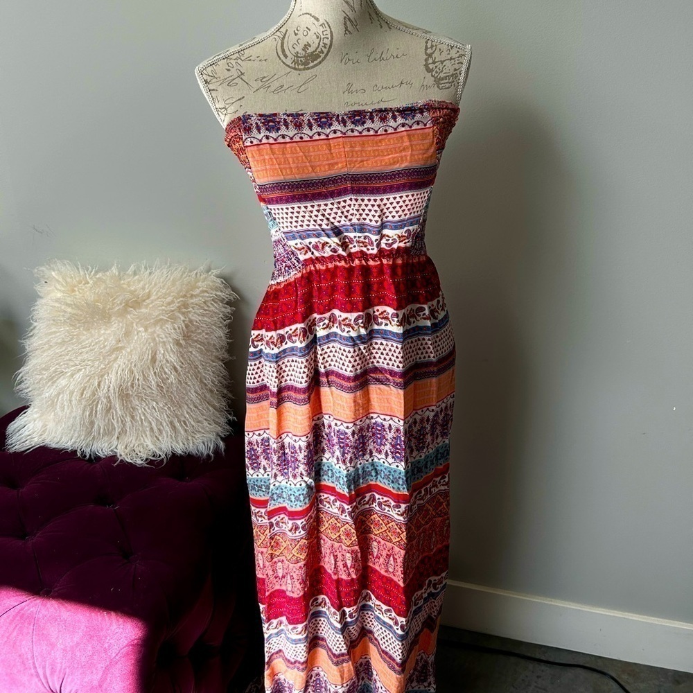 Ardene strapless maxi dress